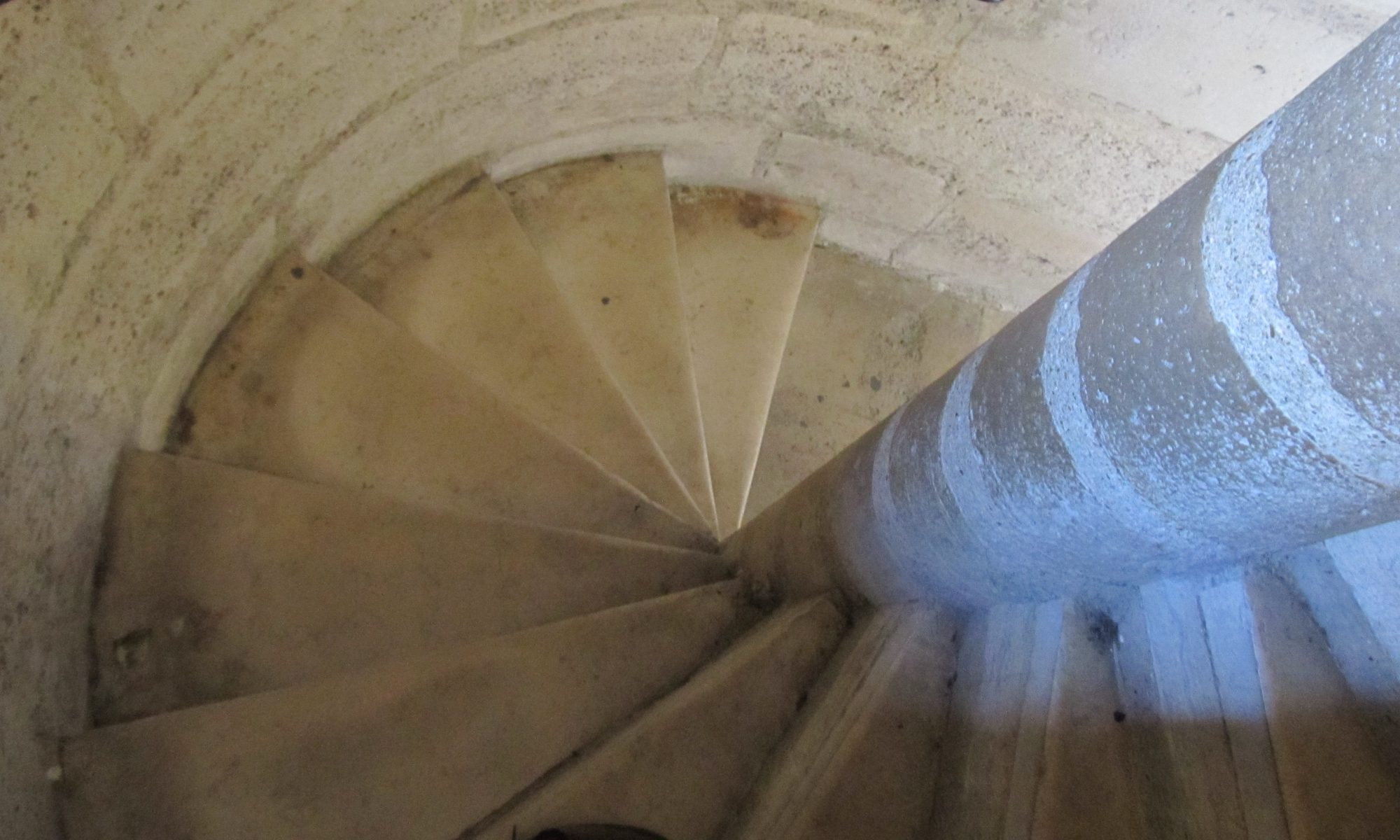 Circular Stairwell in Original Notre Dame
